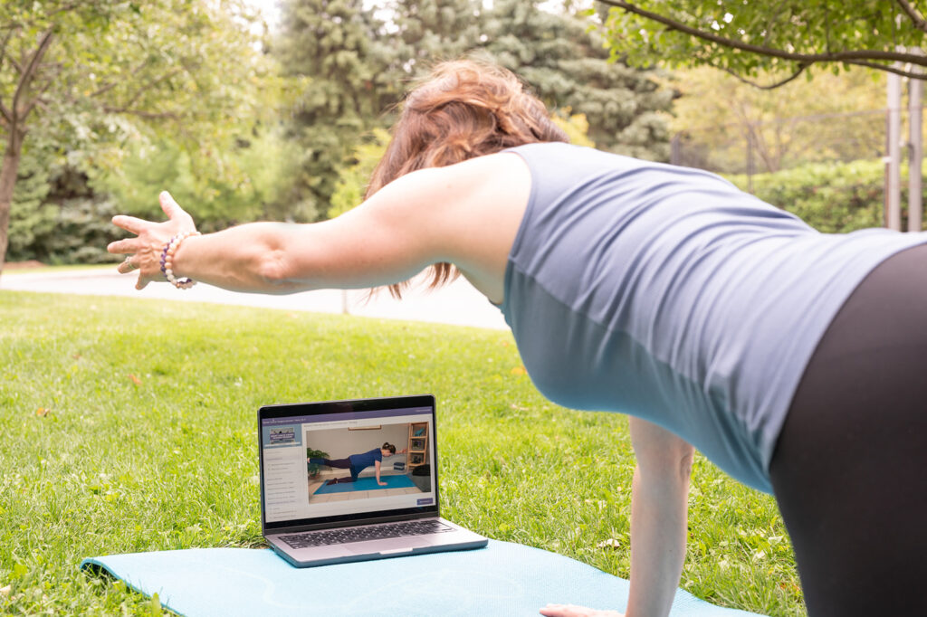 Ottawa branding photographer for yoga teachers