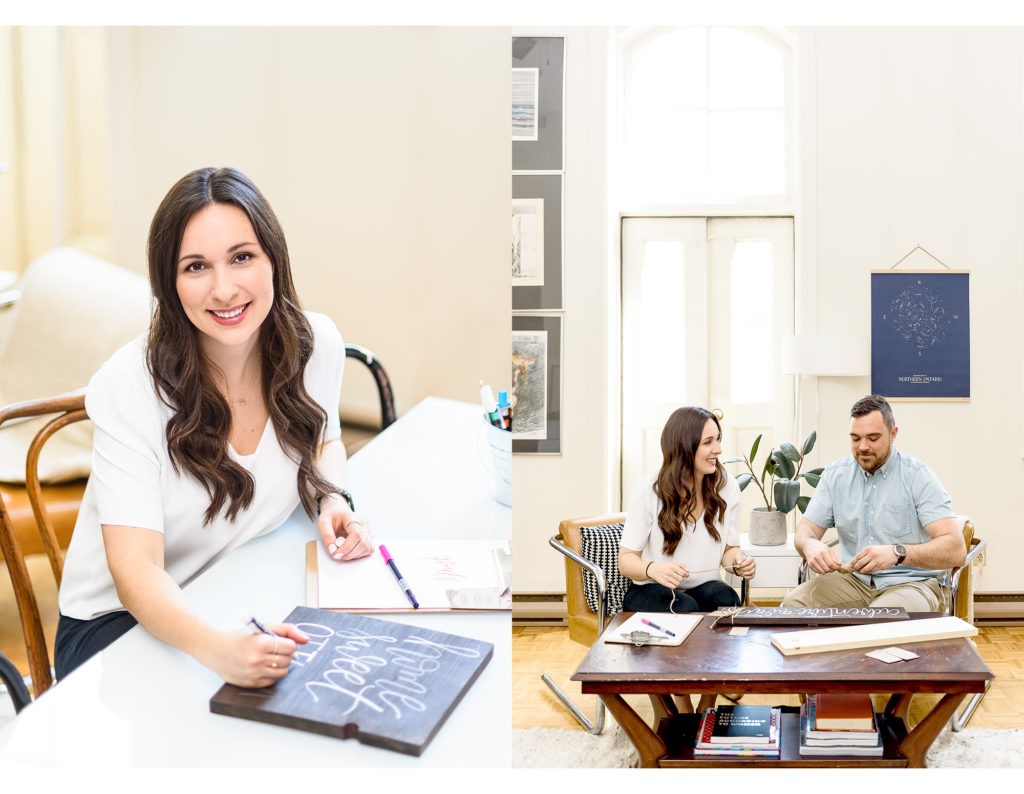 Relaxed and natural branding photoshoot in Ottawa